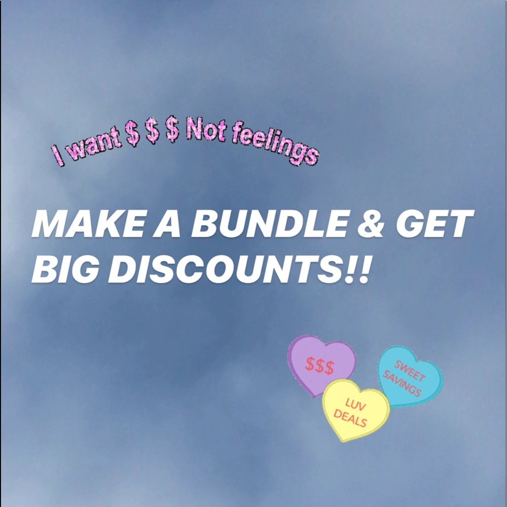 MAKE A BUNDLE & OFFER!!❤️❤️